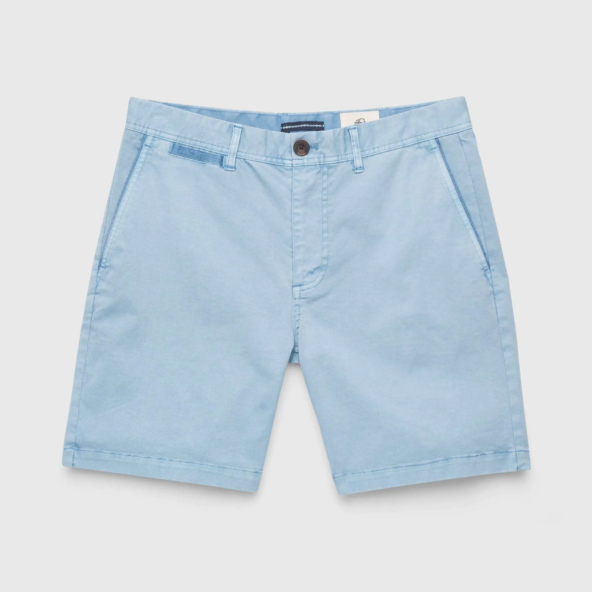ANDREW 7.5" STRETCH TWILL SHORT - Blissful Blue