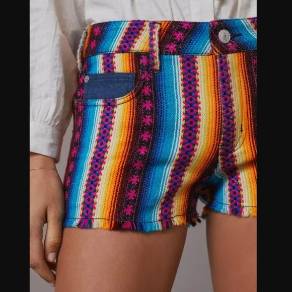 Anthropologie Pilcro Boho Surf Shorts - NWT