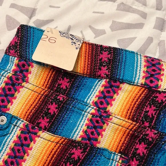 Anthropologie Pilcro Boho Surf Shorts - NWT