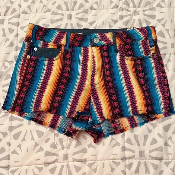 Anthropologie Pilcro Boho Surf Shorts - NWT