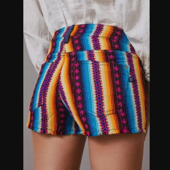 Anthropologie Pilcro Boho Surf Shorts - NWT