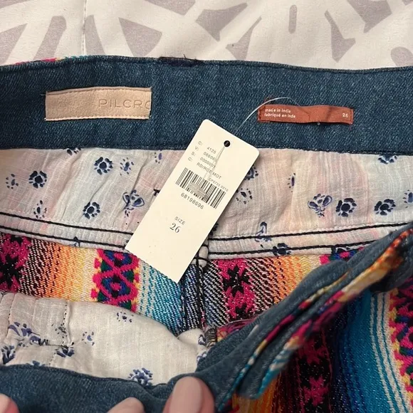 Anthropologie Pilcro Boho Surf Shorts - NWT