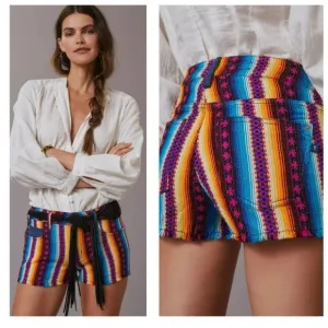 Anthropologie Pilcro Boho Surf Shorts - NWT