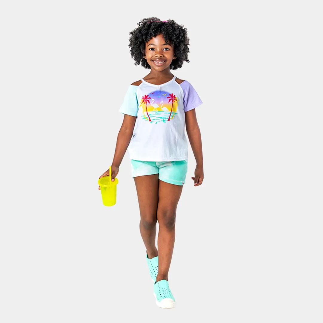 Appaman Majorca Shorts - Aqua Cloud
