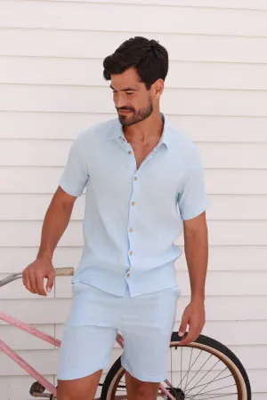 ARTESA BLUE MENS SHORTS