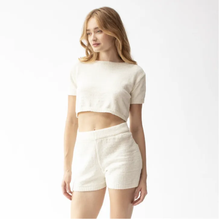 At Home Lounge Set Creme