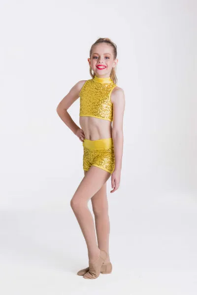 Attitude Sequin Shorts