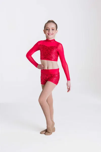 Attitude Sequin Shorts