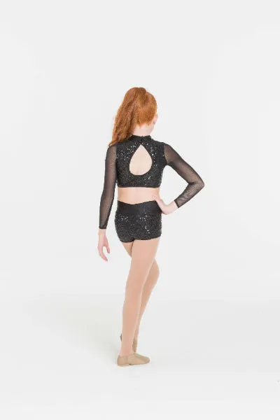 Attitude Sequin Shorts