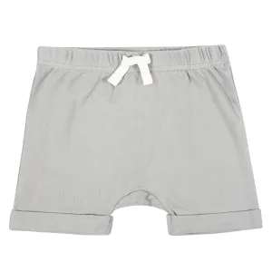 Baby Boys Gray Organic Shorts