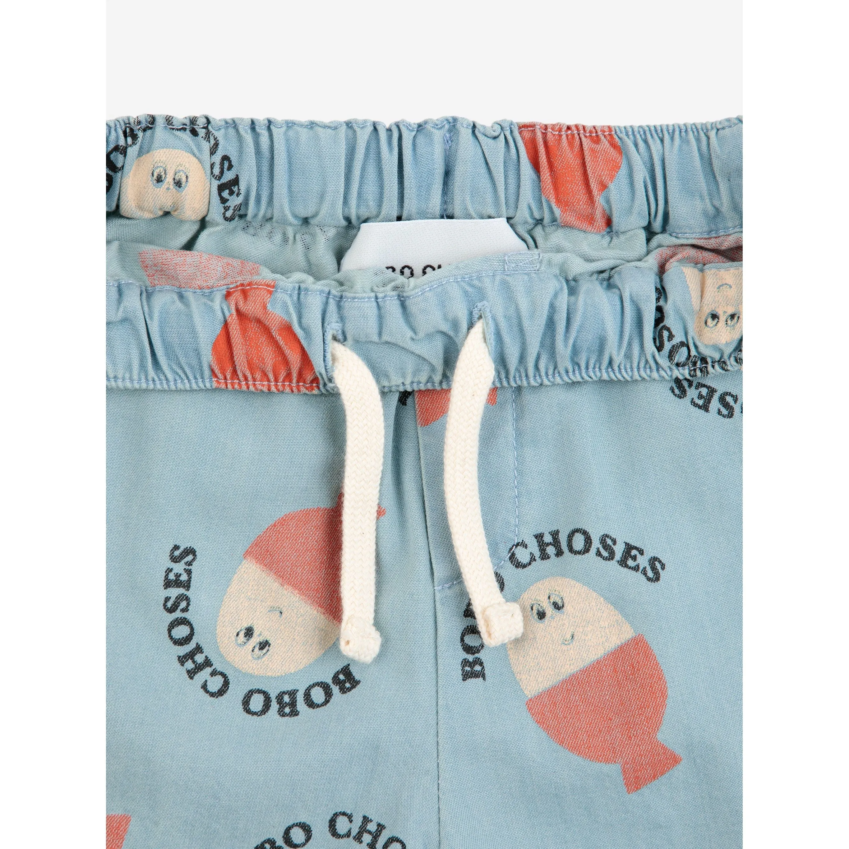 Baby Morning Egg All Over Denim Shorts