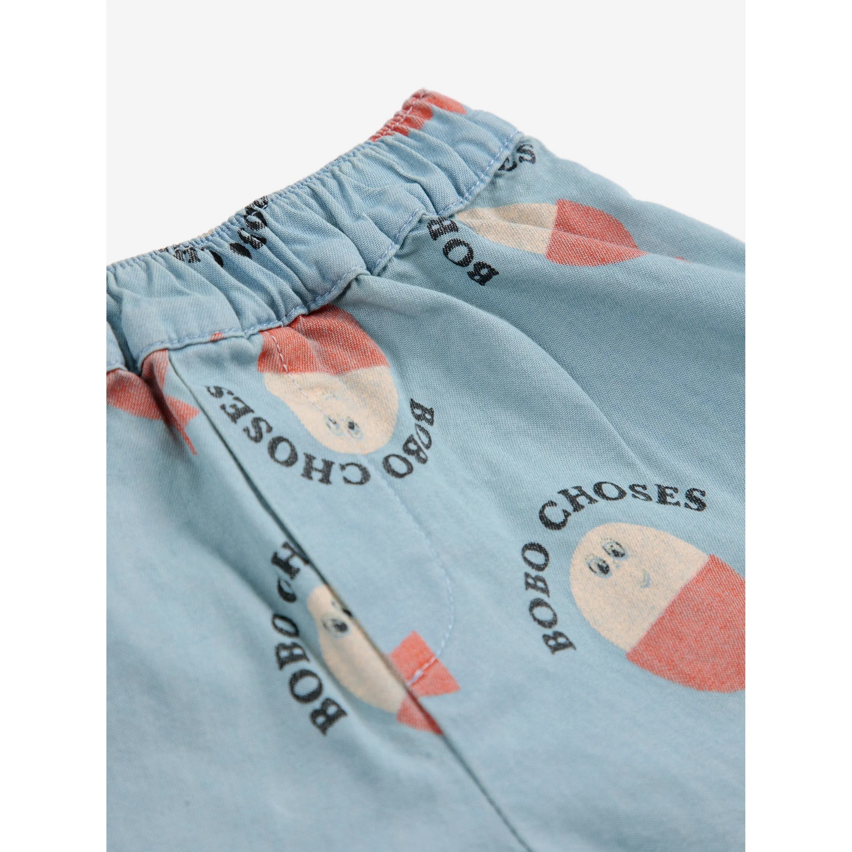 Baby Morning Egg All Over Denim Shorts