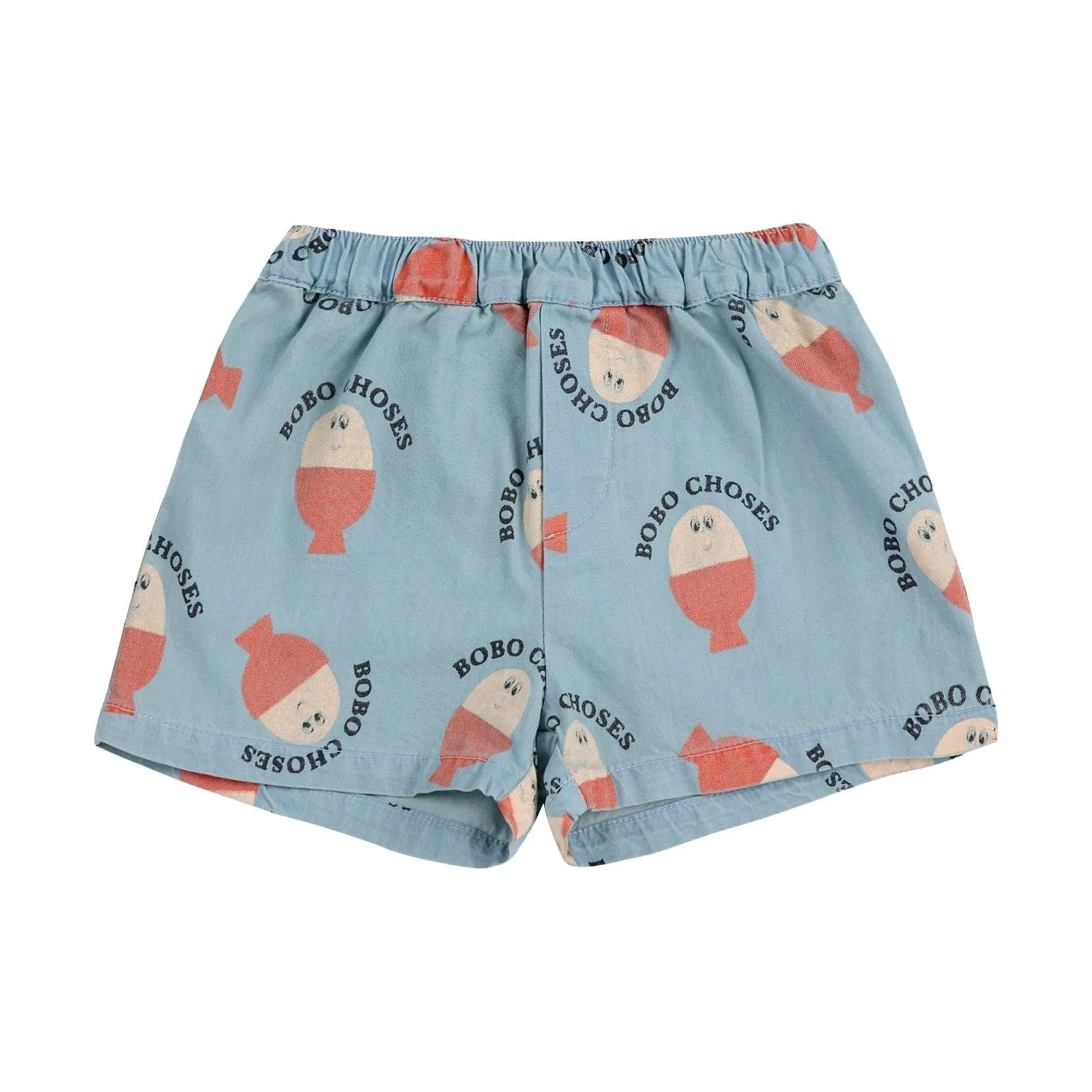 Baby Morning Egg All Over Denim Shorts