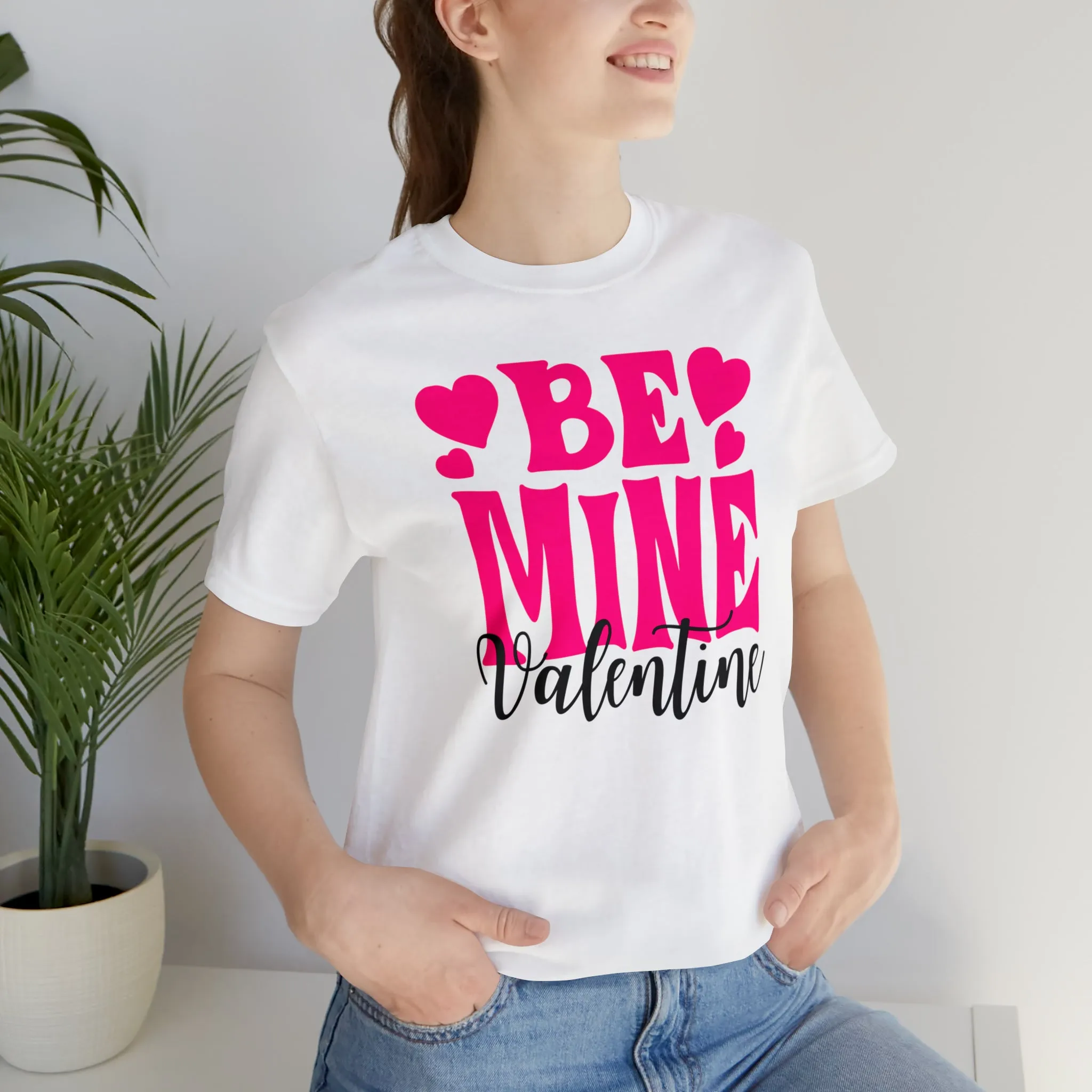 Be Mine Valentine T-Shirt | I Love You Tee |  Bella Canvas 3001 Unisex |  Happy Valentine's Day Short Sleeve Tshirt