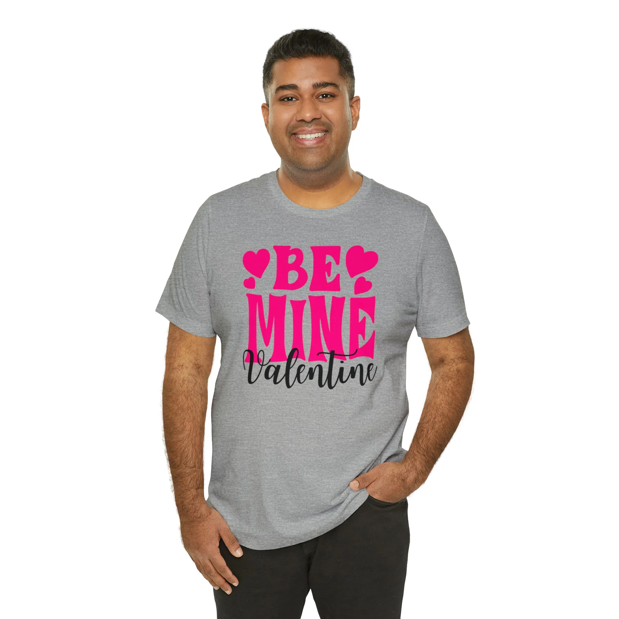 Be Mine Valentine T-Shirt | I Love You Tee |  Bella Canvas 3001 Unisex |  Happy Valentine's Day Short Sleeve Tshirt