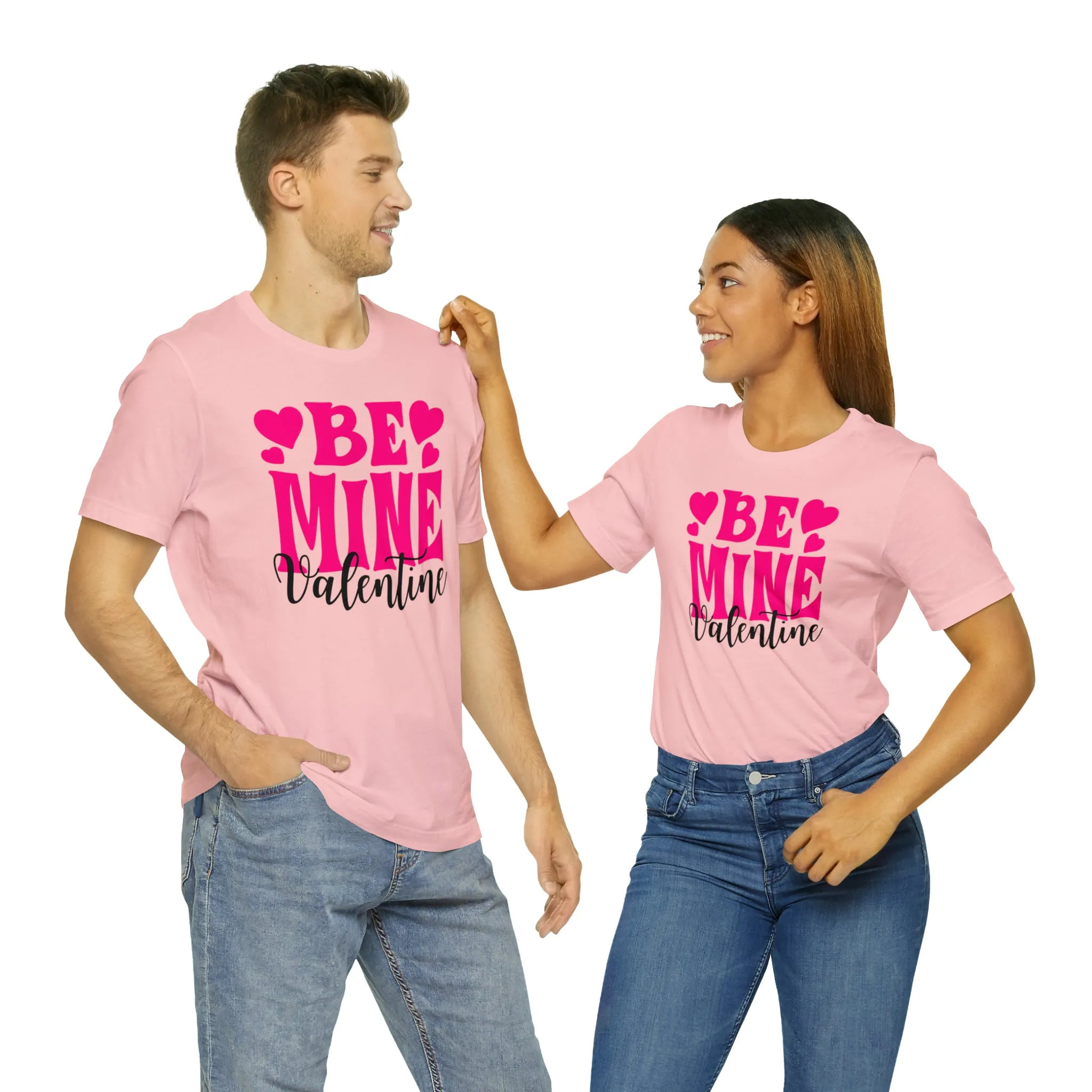 Be Mine Valentine T-Shirt | I Love You Tee |  Bella Canvas 3001 Unisex |  Happy Valentine's Day Short Sleeve Tshirt