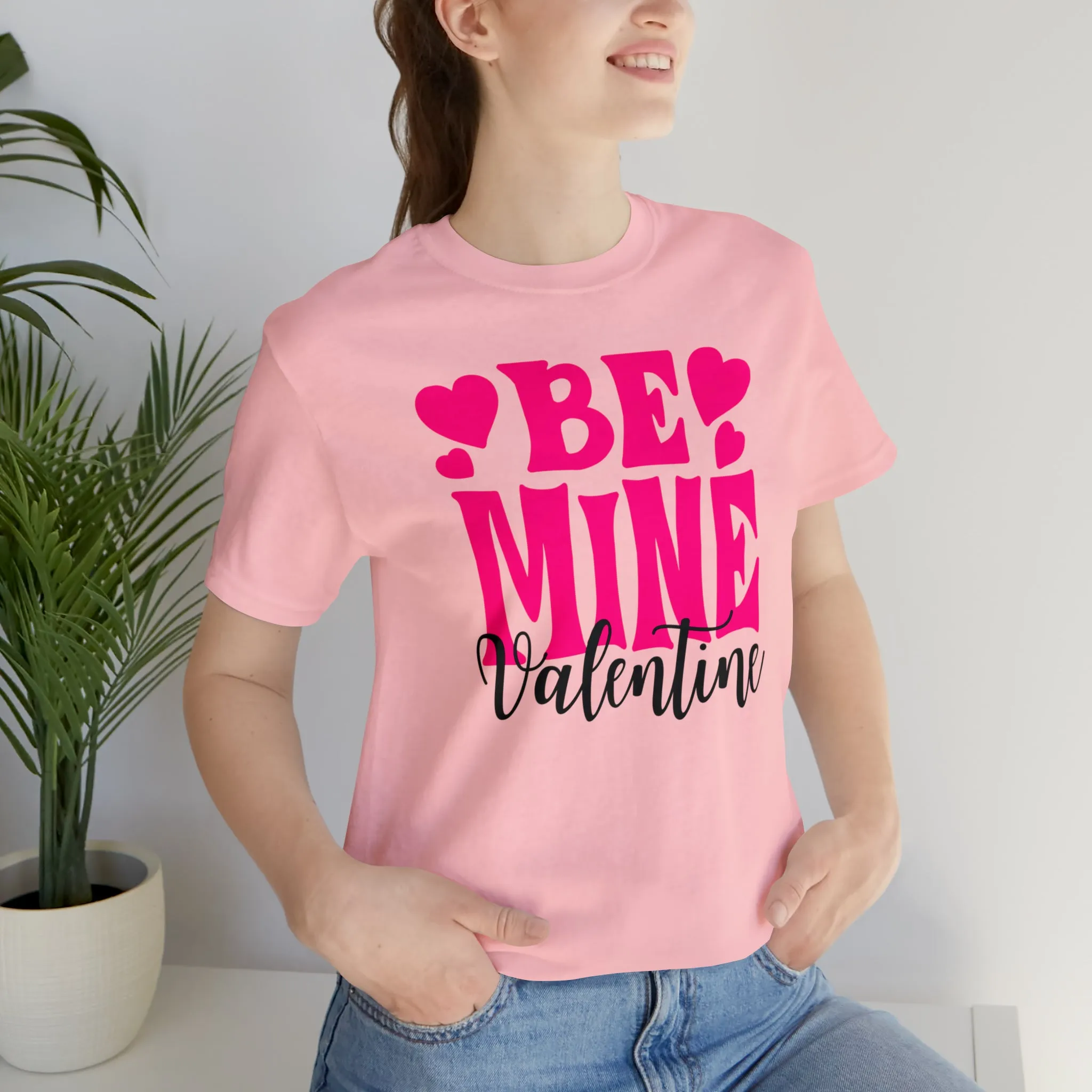 Be Mine Valentine T-Shirt | I Love You Tee |  Bella Canvas 3001 Unisex |  Happy Valentine's Day Short Sleeve Tshirt