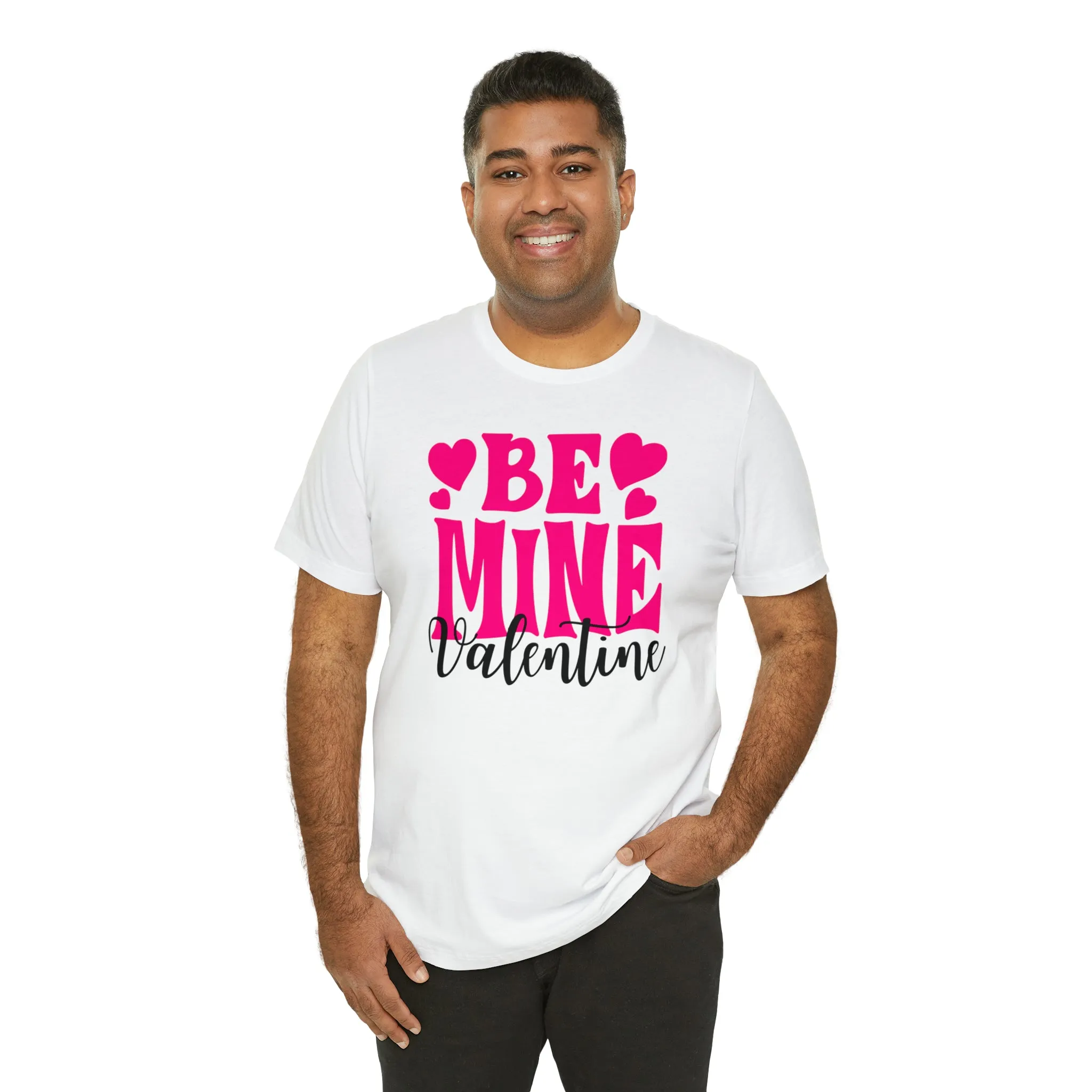 Be Mine Valentine T-Shirt | I Love You Tee |  Bella Canvas 3001 Unisex |  Happy Valentine's Day Short Sleeve Tshirt