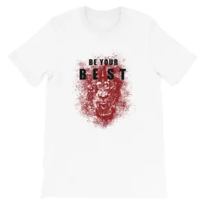 Be Your Beast Lioness with ASC logo on back label women's T-shirt