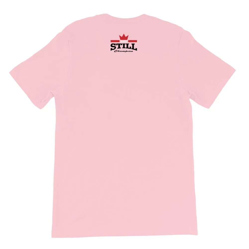 Be Your Beast Lioness with ASC logo on back label women's T-shirt