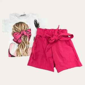 Beautiful Girl Shorts Set S-101