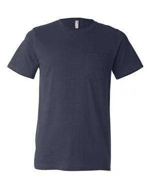 Bella   Canvas Men's Jersey Pocket T-Shirt - 3021