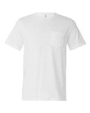 Bella   Canvas Men's Jersey Pocket T-Shirt - 3021
