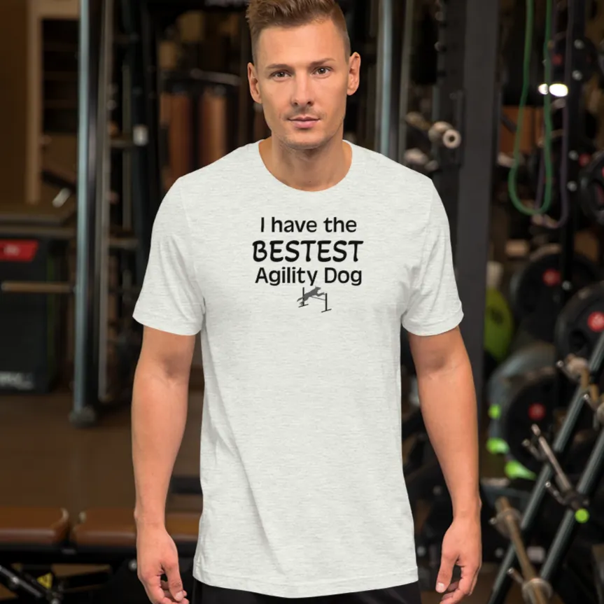 Bestest Agility Dog T-Shirt - Light