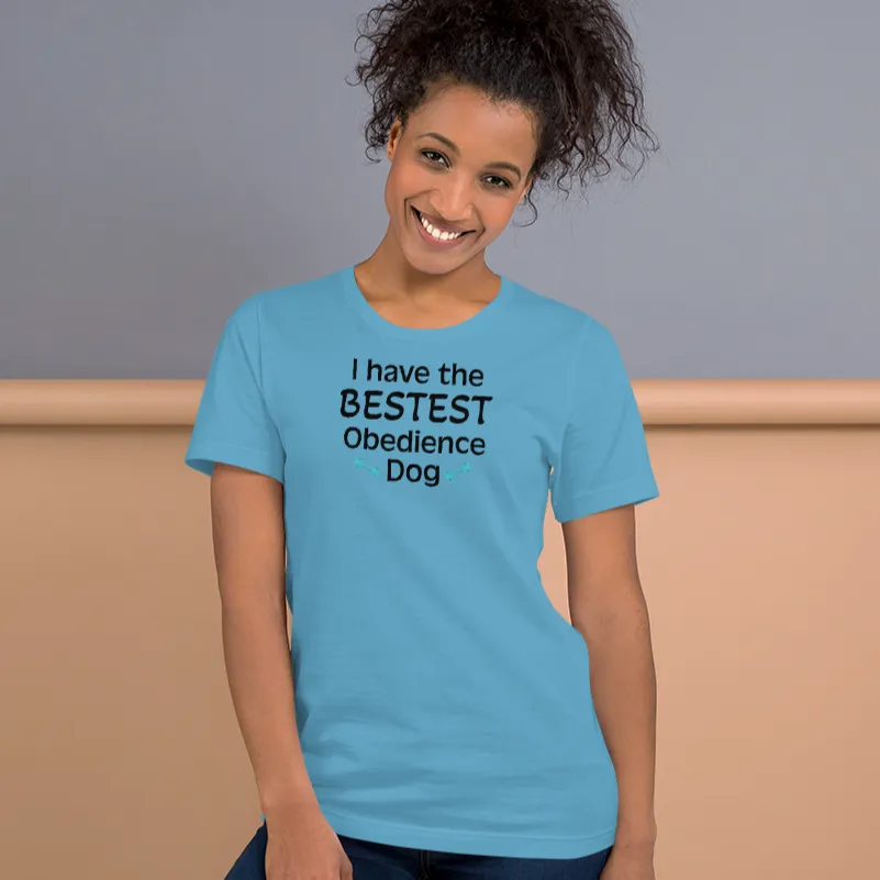 Bestest Obedience Dog T-Shirts - Light