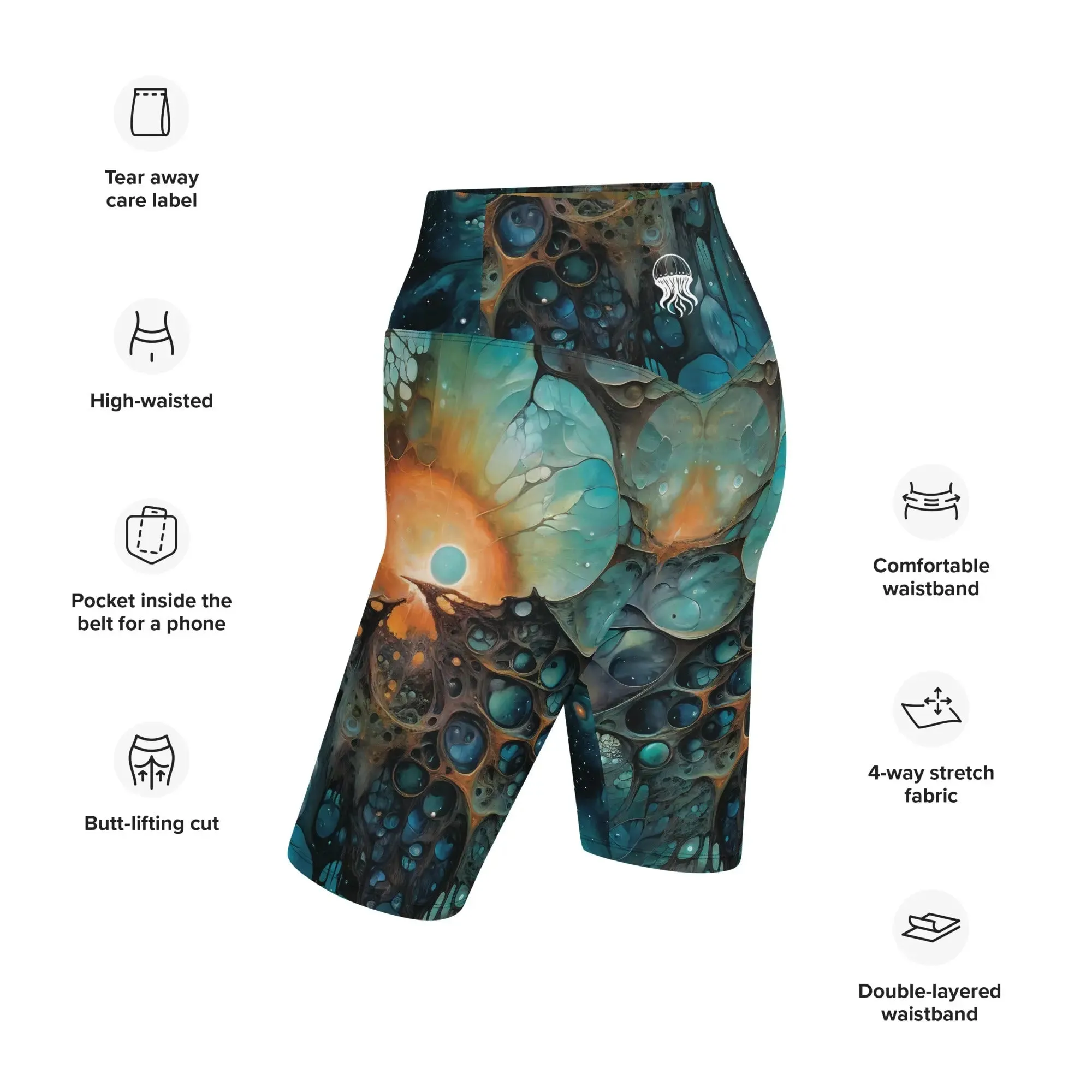 Biker Shorts - Chthonic Echoes
