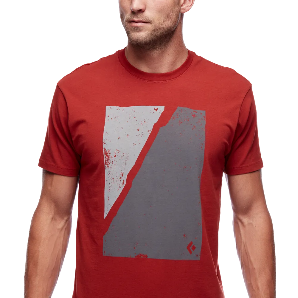 Black Diamond Block Print Mountain SS Tee - Men's