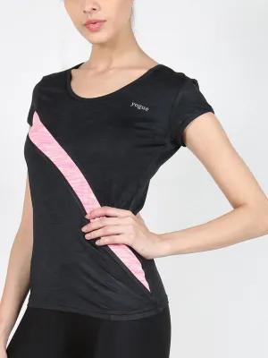 Black Round-neck T-Shirt