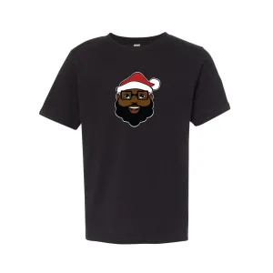 Black Santa T