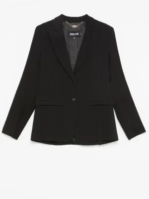 Black Stitch Detail Jacket