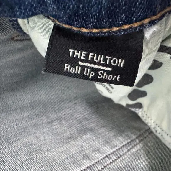BLANKNYC Women’s Size 32 Blue Dress Down Party The Fulton Denim Boyfriend Shorts