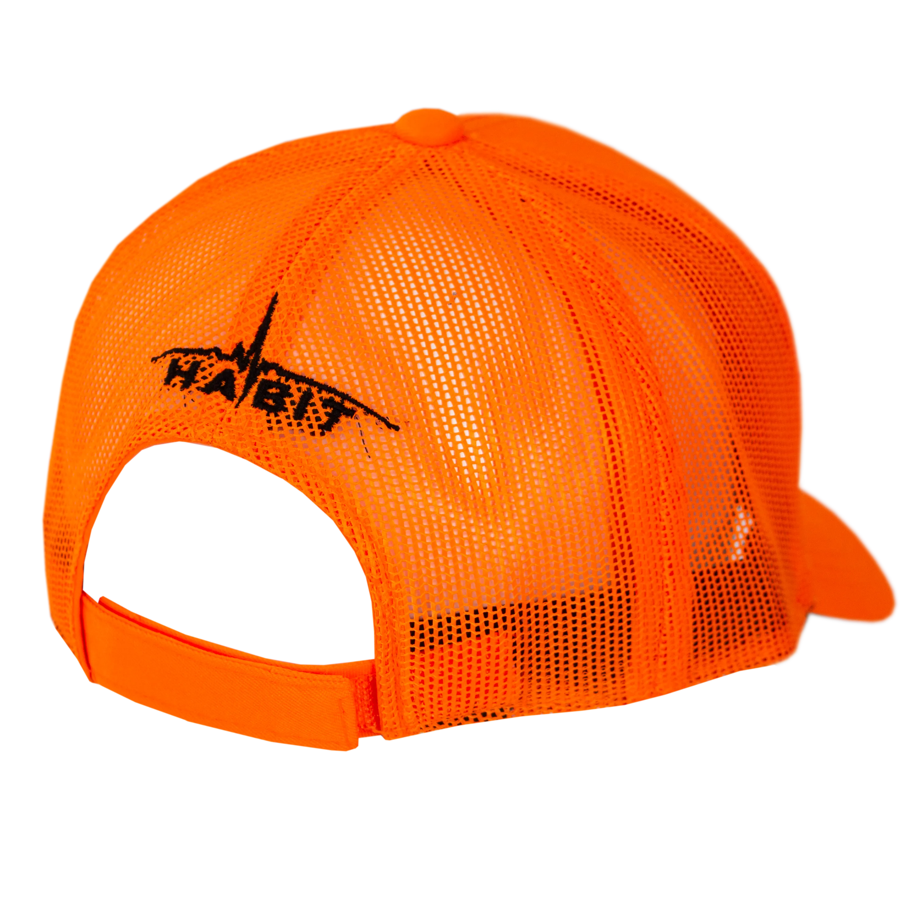 Blaze Orange Mesh Back Hat