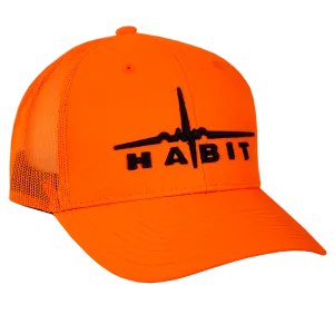 Blaze Orange Mesh Back Hat