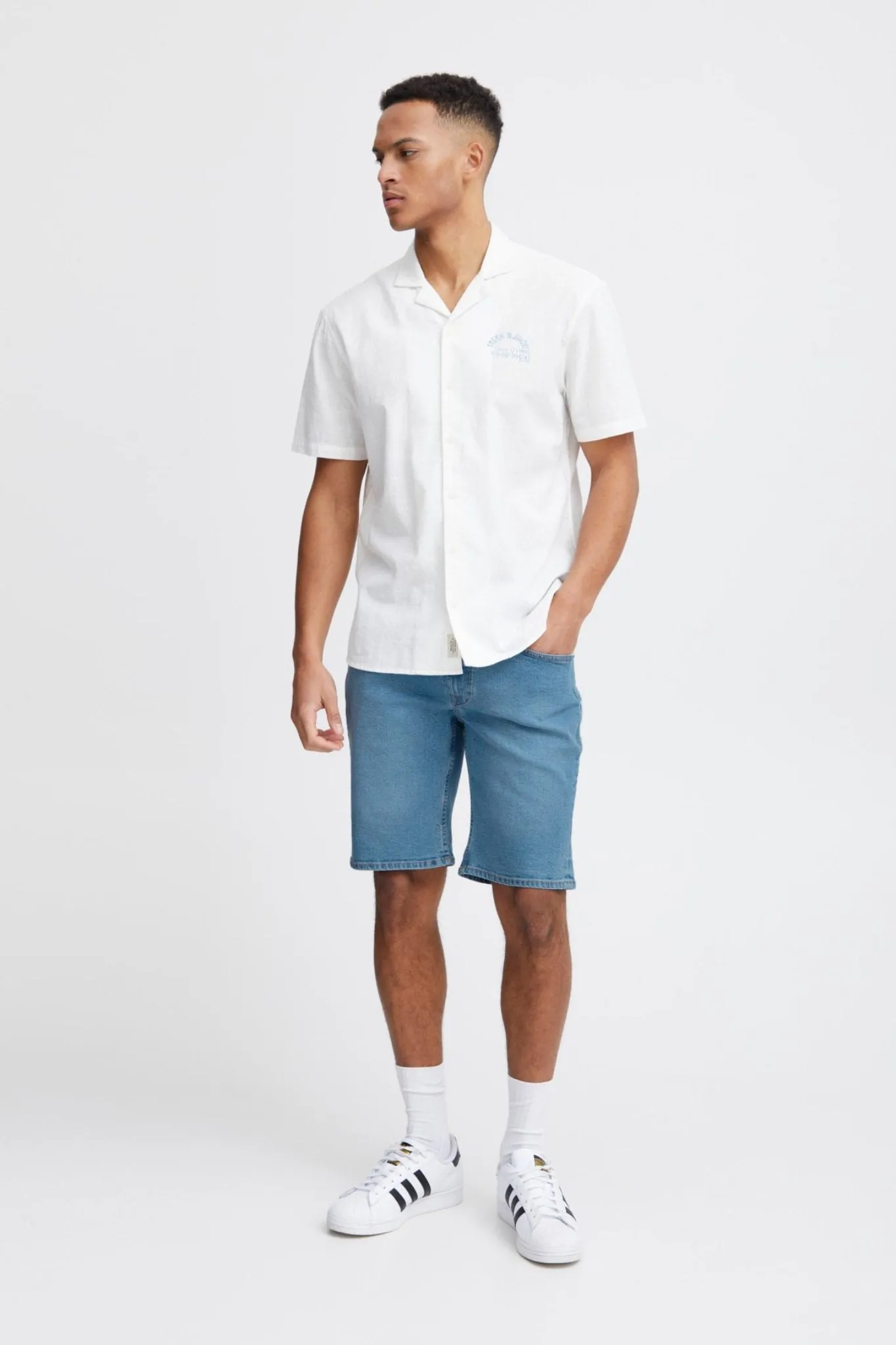 Blend Light Blue Denim shorts