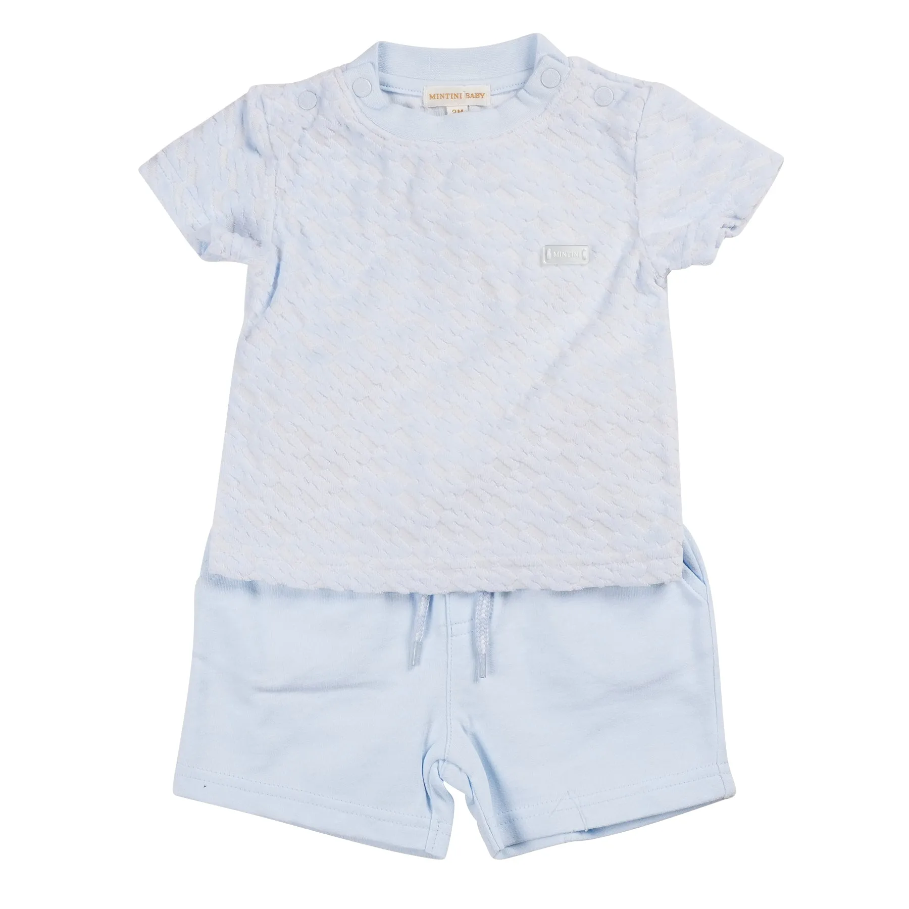 Blue Velour Top & Short - Pre-Order dispatch 26th February