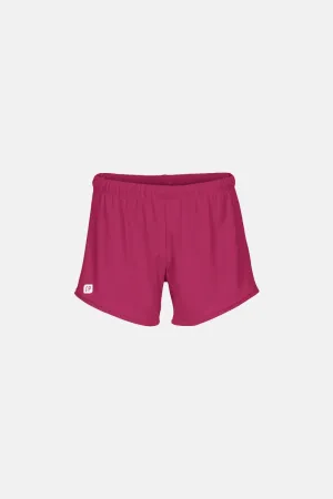 Boys Maroon Comp Shorts