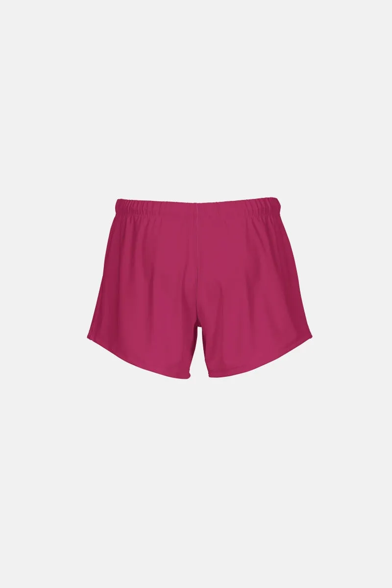 Boys Maroon Comp Shorts