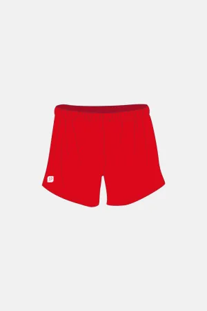 Boys Venetian Red Matt Mag Shorts