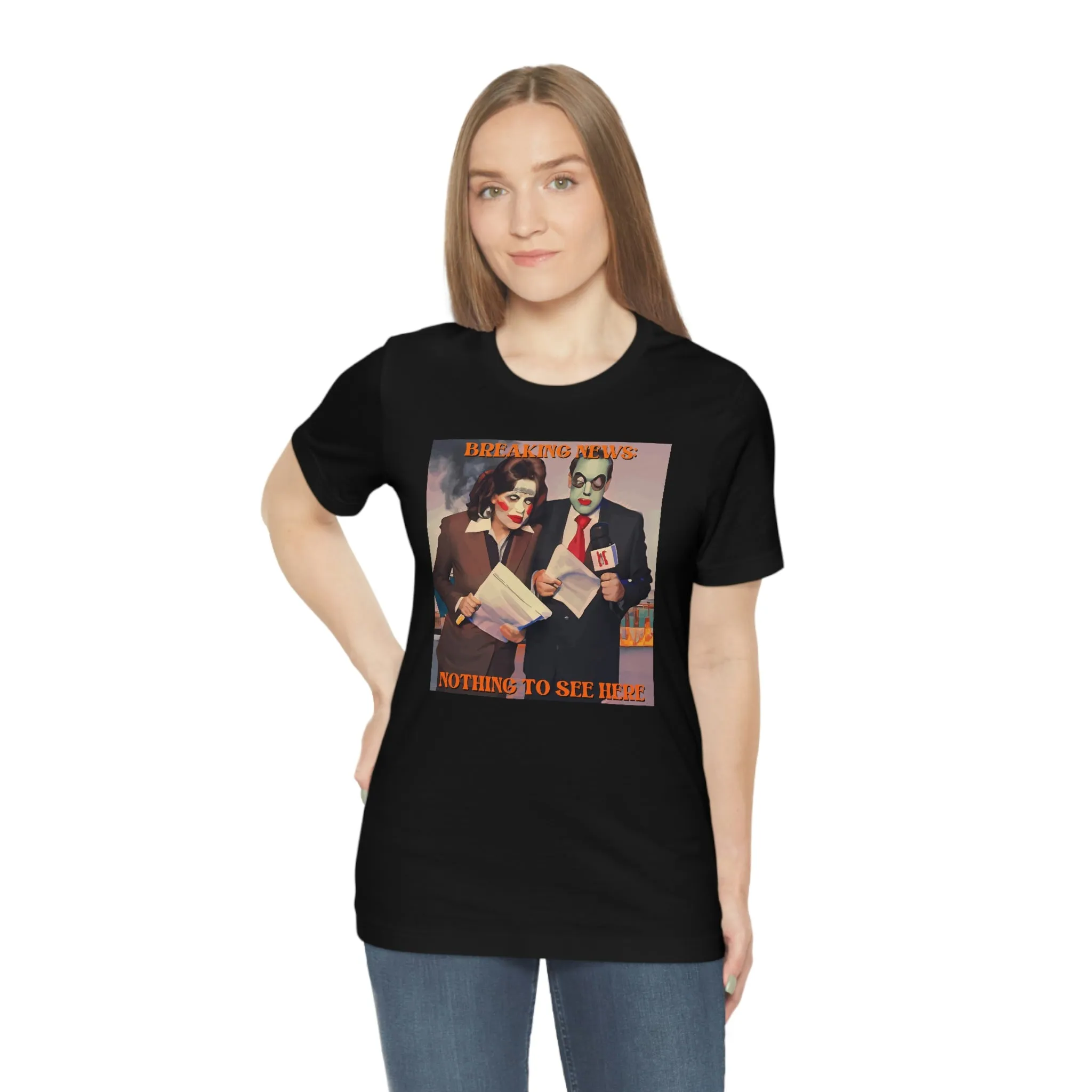 Breaking News: Nothing To See Here Short Sleeve Tee