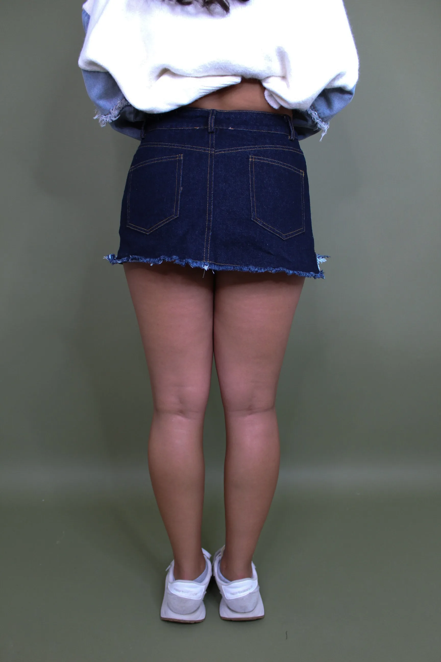 Brie Denim Skort