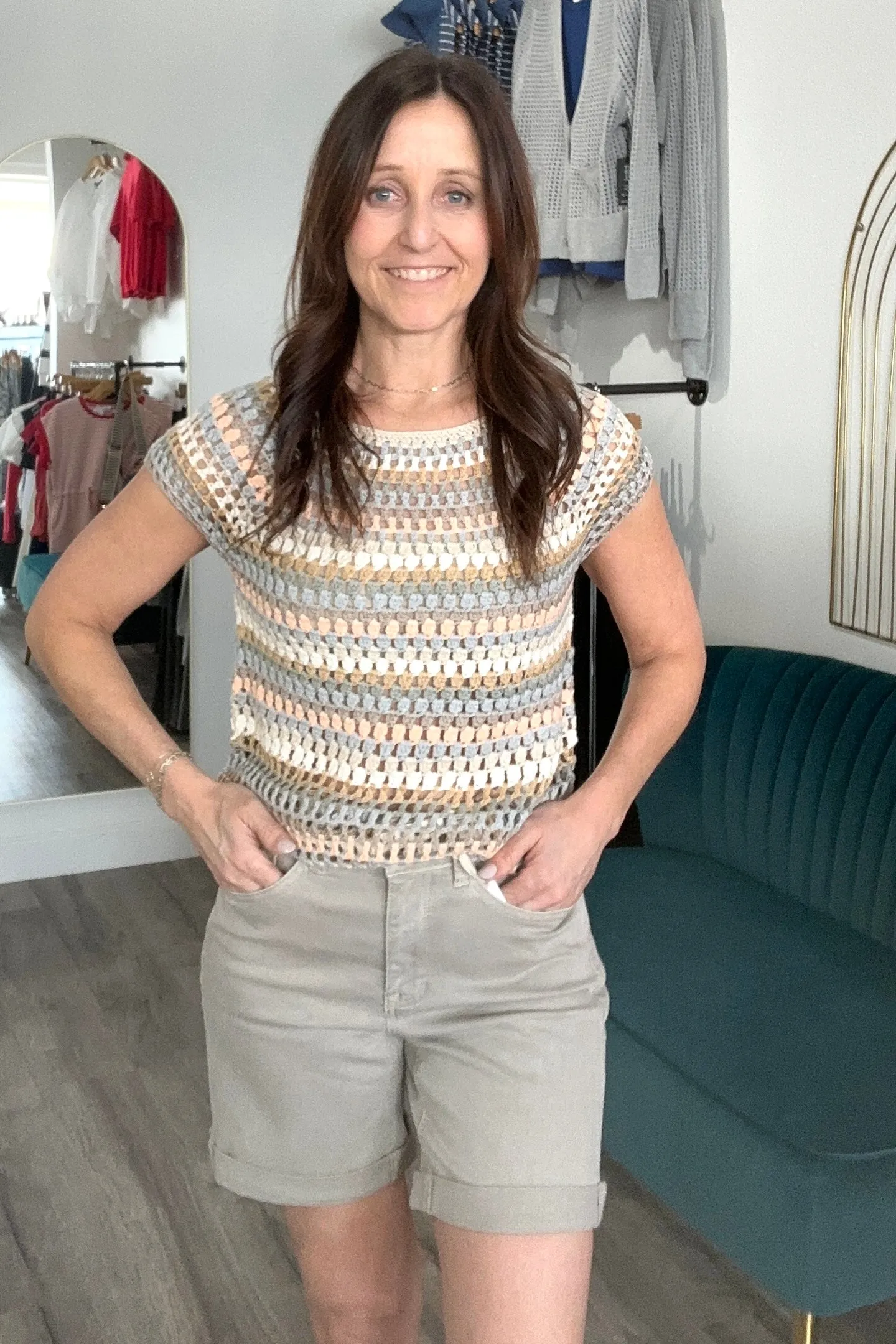Brook Roll Cuff Short