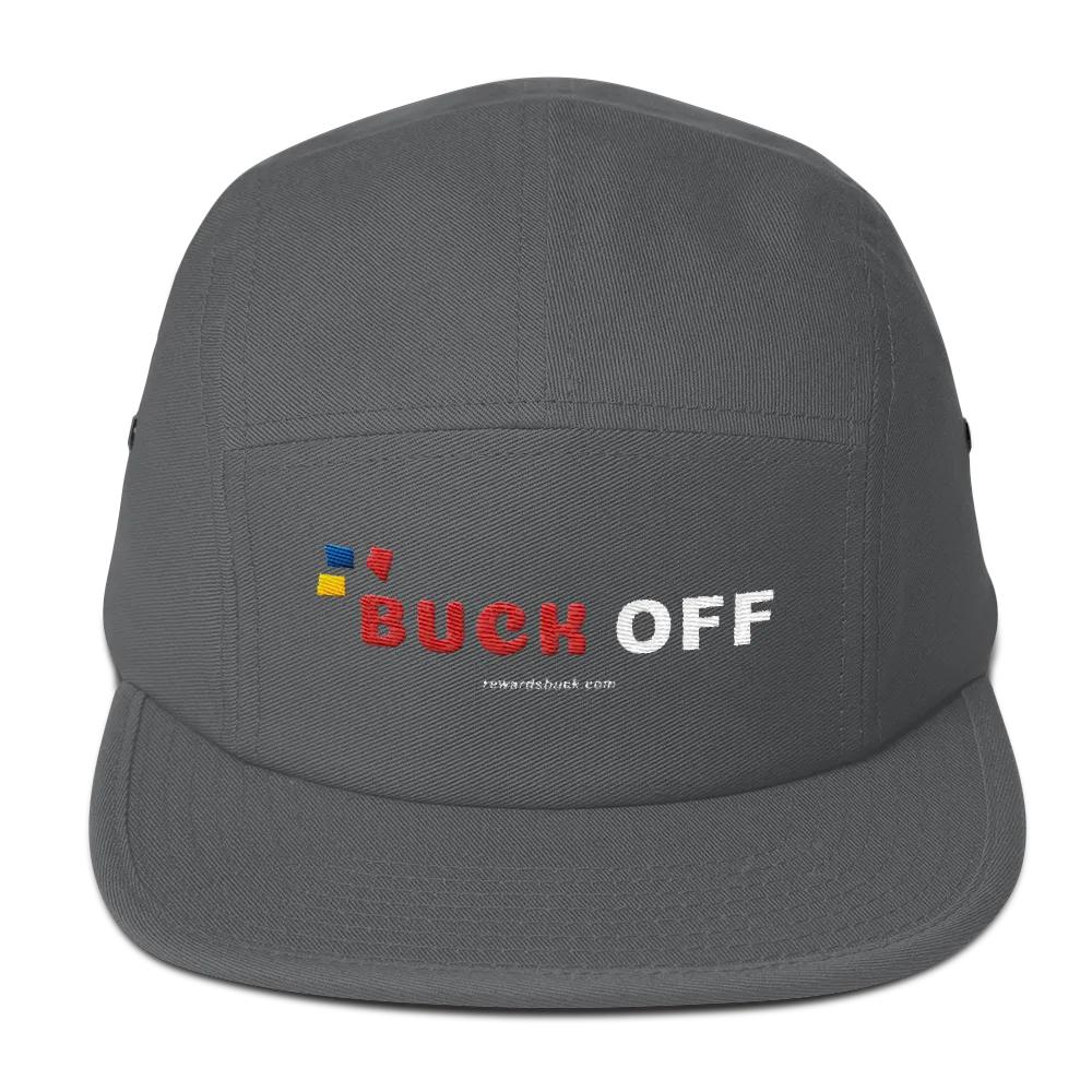 Buck Off 5 Panel Hat