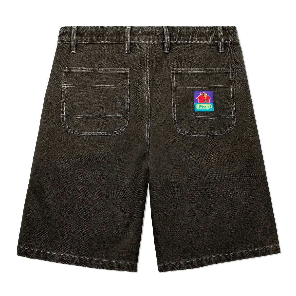 Butter Goods - Work Shorts Washed Black
