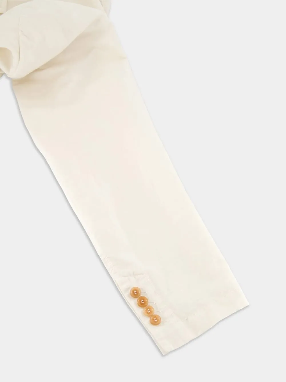 Buttoned Linen Jacket