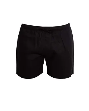 Capri Linen Bermudas - Black