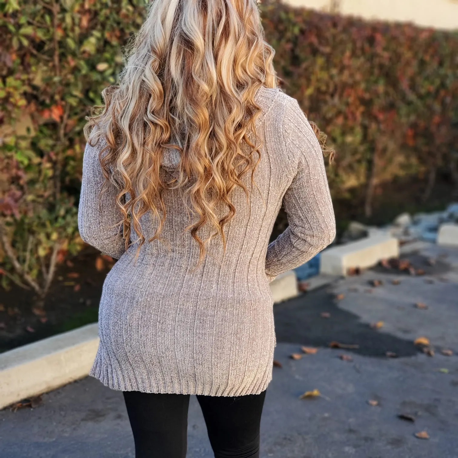Carmen cardigan Gray